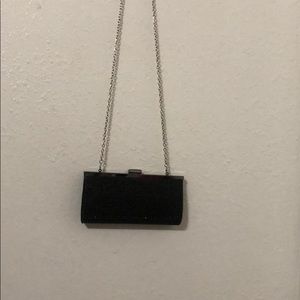 Black stud purse